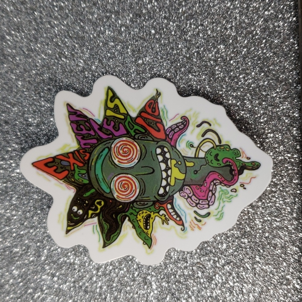 RICK AND MORTY waterproof sticker
